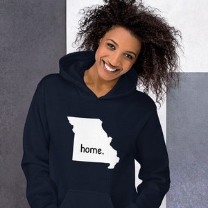 Missouri Home hoodie, Missouri hooded sweatshirt, home state hoodie, Unisex Hoodie