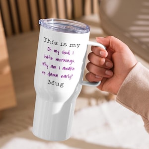 I Hate Mornings Cup - Etsy