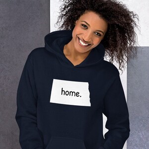 North Dakota home hoodie, North Dakota hooded sweatshirt, home state hoodie, Unisex Hoodie