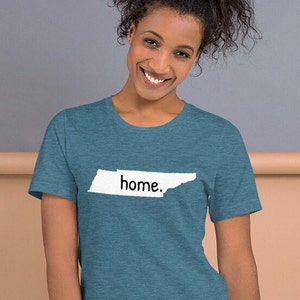 Tennessee Home t shirt, Tennessee tee, Home, unisex t-shirt