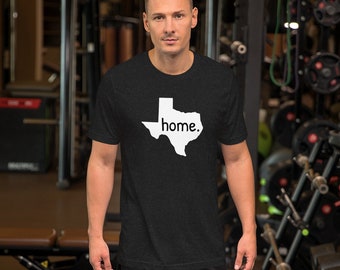 Texas Home T Shirt, Texas Tee, Home State, Unisex T-shirt - Etsy