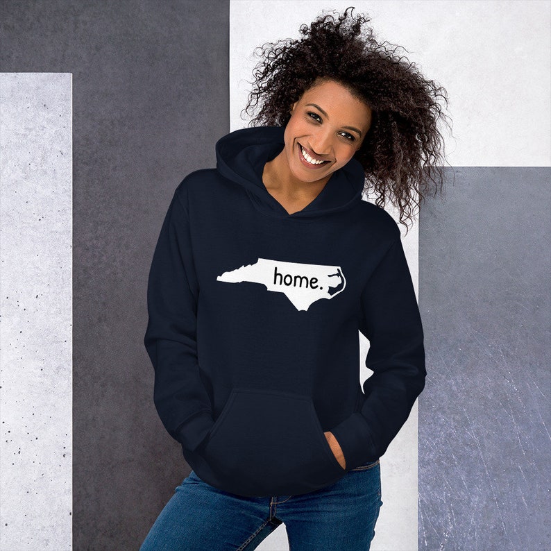 North Carolina Home hoodie, North Carolina hooded sweatshirt, home state hoodie, Unisex Hoodie