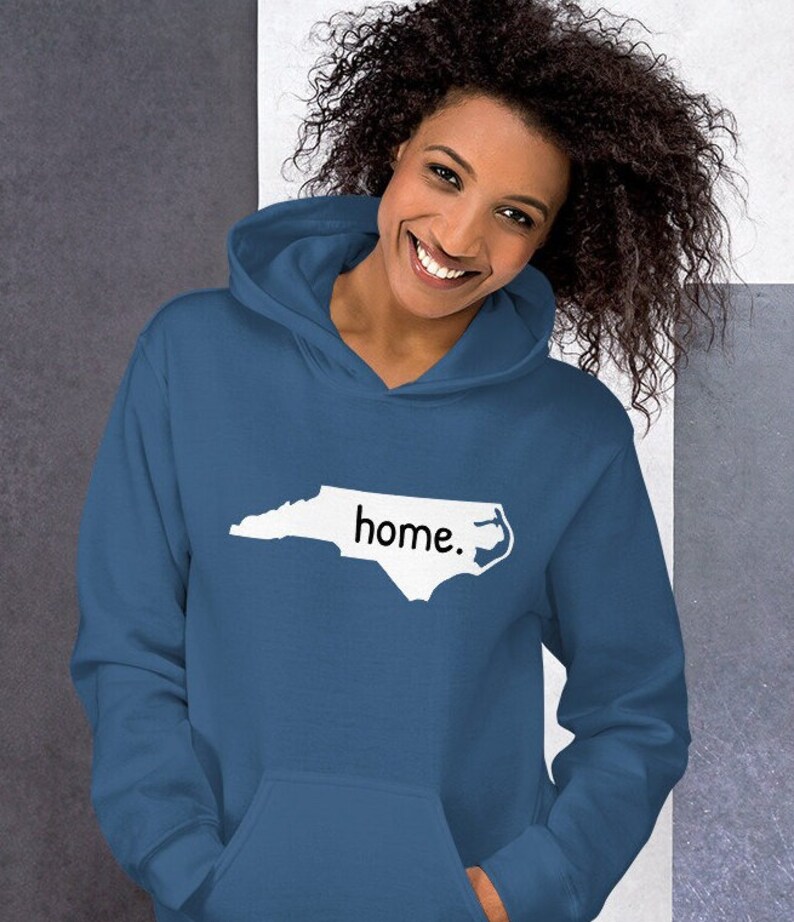 North Carolina Home hoodie, North Carolina hooded sweatshirt, home state hoodie, Unisex Hoodie