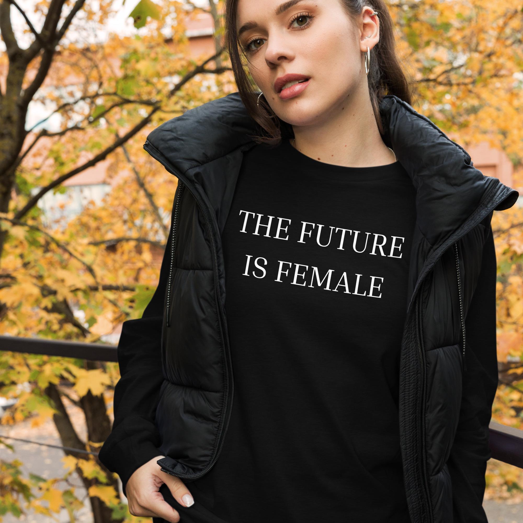 The Future is Female Long Sleeved Tee, Girls Rule, Women  display picture 2
