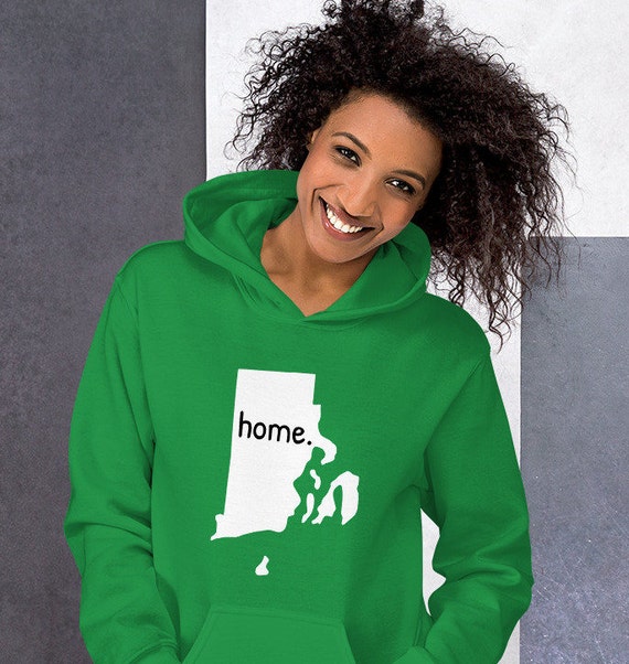 Sudadera con capucha de Rhode Island Home, sudadera con capucha de