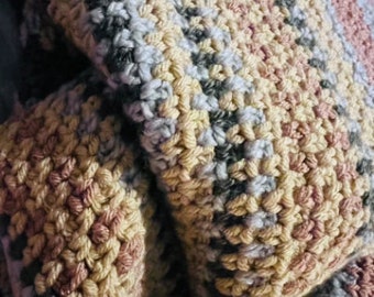Fill As You Go- Custom Crochet Temperature Blanket Pattern