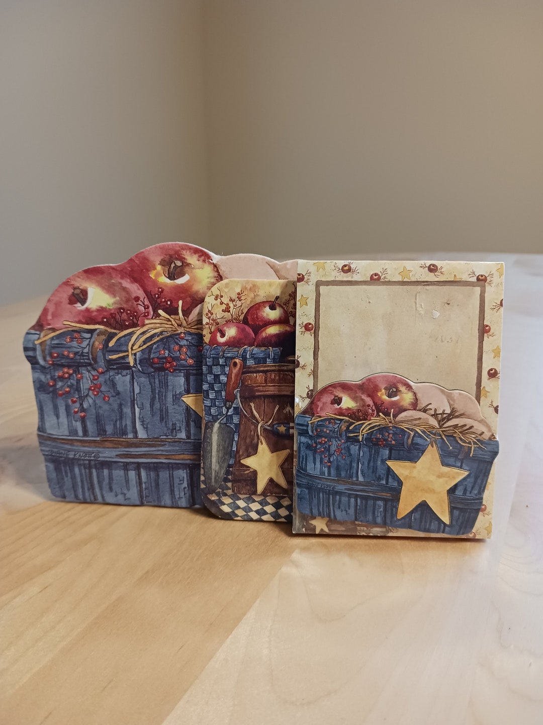Apple Bucket Coaster Set – With Grocery Pad - Legacy Publishing Group ...