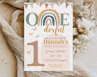 Isn't She Onederful Banner Isn't She Lovely 1st Birthday Garland Baby Girl Boho Decorazioni Di Compleanno Per Il Primo Compleanno Baby Shower Genere Rivelare Forniture Per Feste - 6