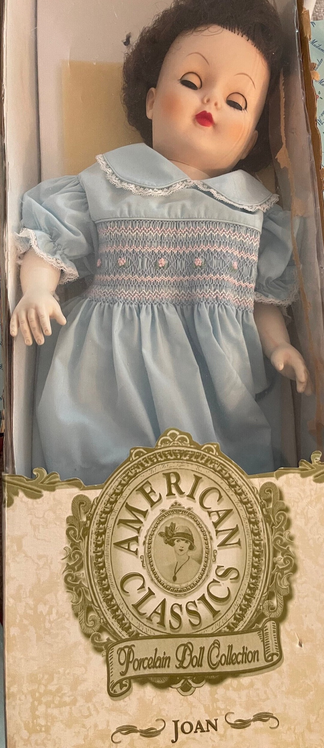 American Classics Porcelain Doll Collection joan Etsy