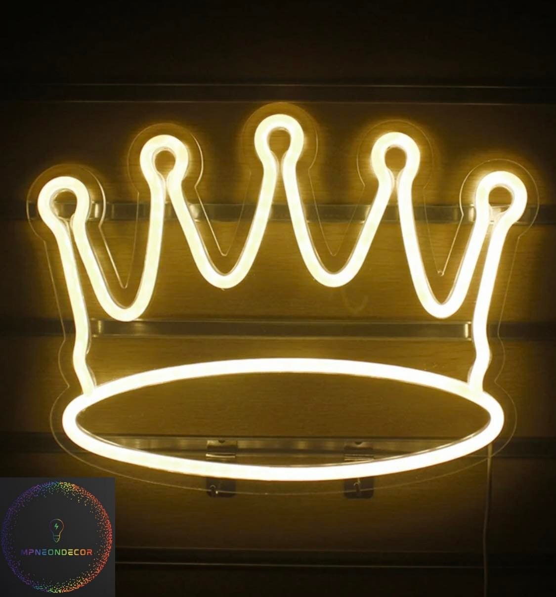 Neon Goddess Glow in the Dark Colorful Neon Crown Performers Rave