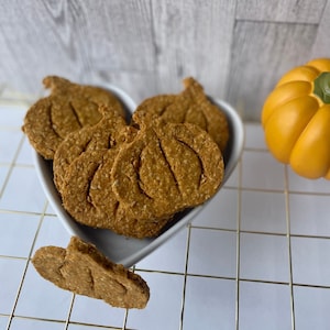 Natural Pumpkin Healthy Homemade Dog Treats - Pumpkin & Peanut Butter
