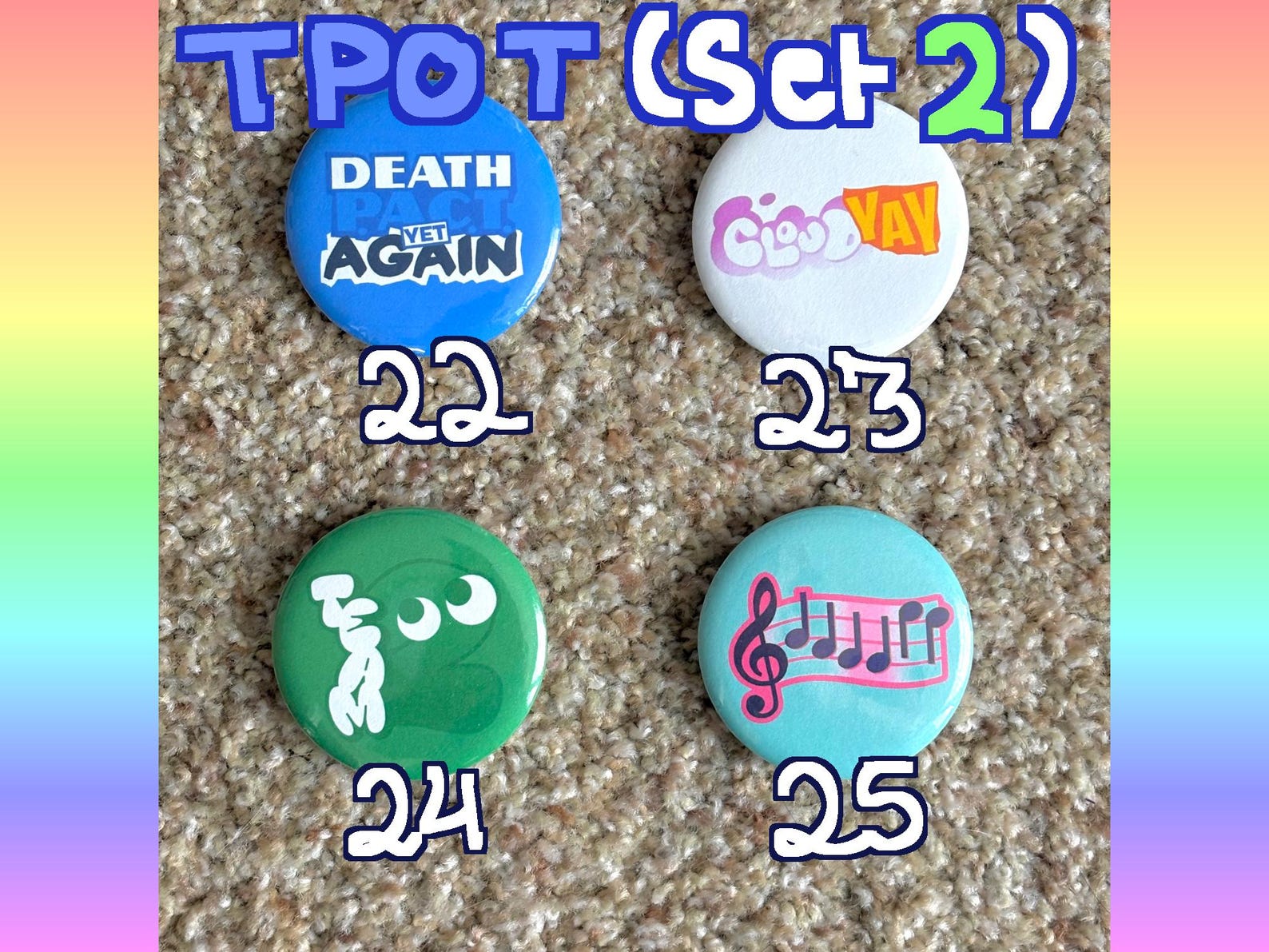 Bfdi, Bfdia, Bfb, Tpot Team Logo Pins! (2.25in/5.7cm) (comes in ...