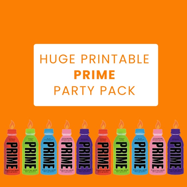 Prime Themed Topper Etsy