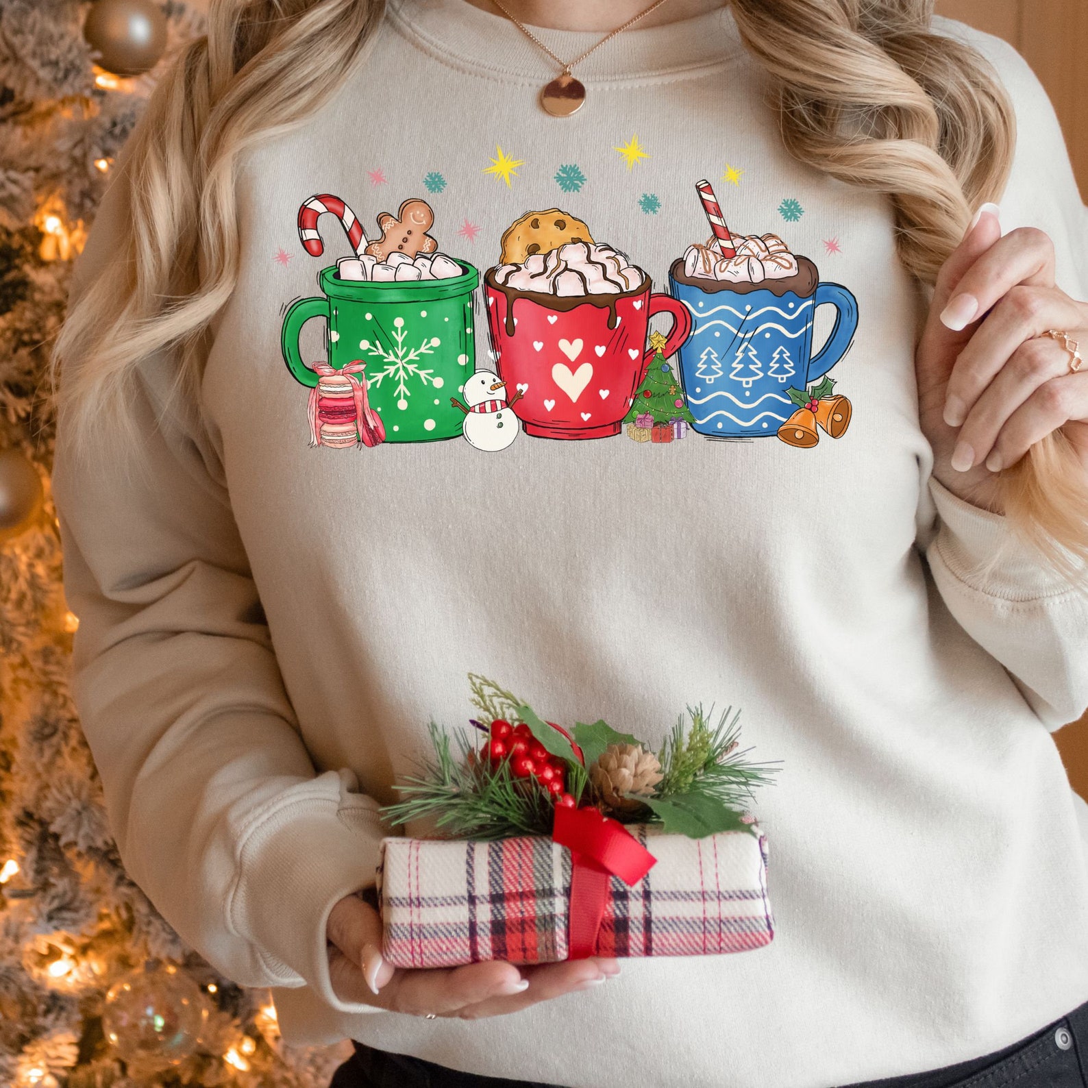 Holiday Cocoa Sweater