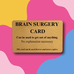 Chirurgie du cerveau - humour ironique - évitez tout - encouragements