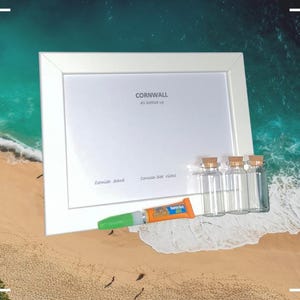 Kit de férias “tudo engarrafado” da Cornualha