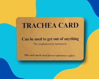 Carte trachée amusante : souvenir de portefeuille en métal doré - cadeau humoristique