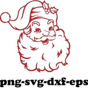 Vintage Santa svg, old school father christmas, Santa Claus download, Instant download, commercial use, digital download, santa png, cricut