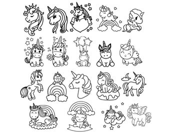 Girls unicorns svg png. Unicorn svg file for Cricut and Silhouette easy to cut unicorn SVG files for cricut
