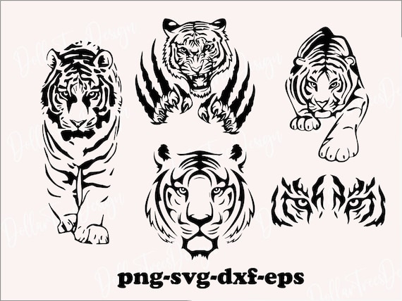 Tiger Head Svg Tigers Head SVG Tiger SVG T-shirt Svg Tiger Face