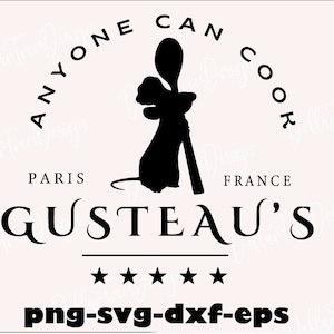 Gusteau’s svg,cook SVG
