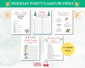 Holiday Party Games Bundle: Office Icebreaker Games (Digital Download)