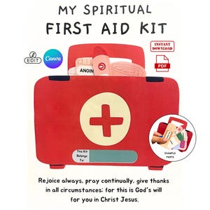 Editable Prayer Cards for Strength Prompt, Sunday School Activity, Kids Prayer Activity, Spiritual Help Activity, Prayer Prompt for Children