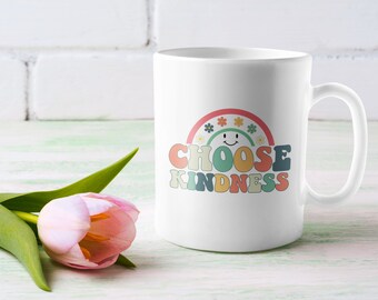 Choose Kindness, Be Kind Mug, Gift For Her, Gift For Him, Customized Mug, Personalized Mug, Inspiration Coffee Mug, Positive Mug, Choose Mug