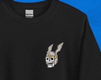 OSRS Neitiznot Skull Sweatshirt | Old School RuneScape Sweater