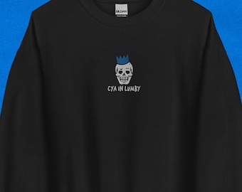 OSRS Cya In Lumby Embroidered Sweatshirt | Unisex Sweatshirt | RuneScape Sweatshirt | Old School RuneScape | Gift For Him | Gift For Her