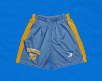 OSRS 99 Fishing Unisex Mesh Shorts | RuneScape Skill Cape | OSRS Shorts | RuneScape Fishing | Gift For Him | Gift For Her
