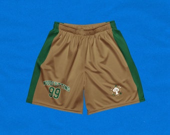 OSRS 99 Woodcutting Unisex Mesh Shorts | RuneScape Skill Cape | OSRS Shorts | RuneScape Woodcutting | Gift For Him | Gift For Her