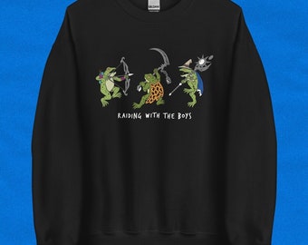 OSRS Frog Raid Sweatshirt | Unisex Sweatshirt | RuneScape Sweatshirt | Old School RuneScape | Gift For Him | Gift For Her