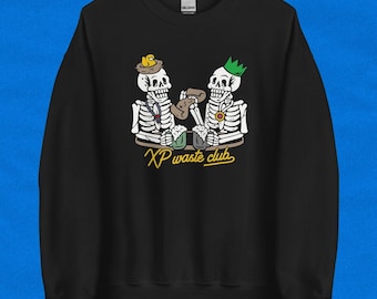 OSRS XP Waste Club Sweatshirt | Old School RuneScape Unisex Sweater