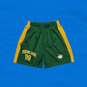 OSRS 99 Herblore Unisex Mesh Shorts | RuneScape Skill Cape | OSRS Shorts | RuneScape Herblore | Gift For Him | Gift For Her