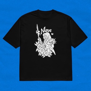 OSRS Nieve White Oversized Heavyweight T-shirt | RuneScape T-Shirt | Gaming T-Shirt | Old School Runescape | Gift For Him