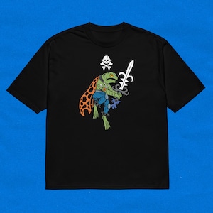 OSRS Ags Frog Oversized Heavyweight T-shirt | RuneScape T-Shirt | Gaming T-Shirt | Old School Runescape | Gift For Him