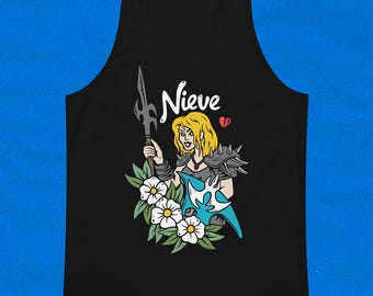 OSRS Nieve Color Premium-tanktop voor heren | RuneScape-tanktop