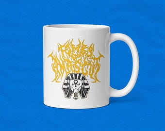OSRS ToA Metal White Glossy Mug | RuneScape Glossy Mug | OSRS Coffee Mug