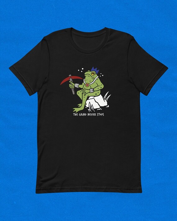 OSRS Frog Grind Never Stops Shirt Unisex T shirt Runescape T shirt