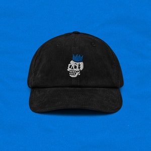 OSRS Grind Embroidered Corduroy Hat | Gamer Hat | RuneScape Embroidered Hat | Old School RuneScape | Gift For Him | Gift For Her