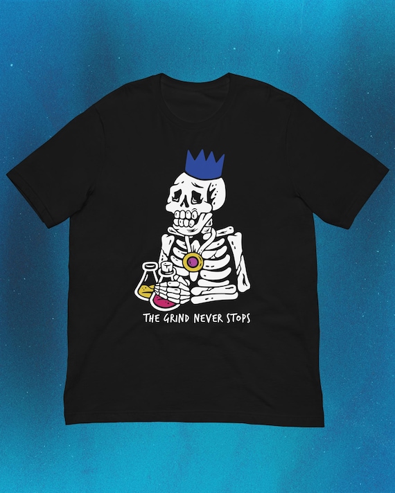 OSRS Grind Never Stops Unisex T-shirt | Old School Runescape