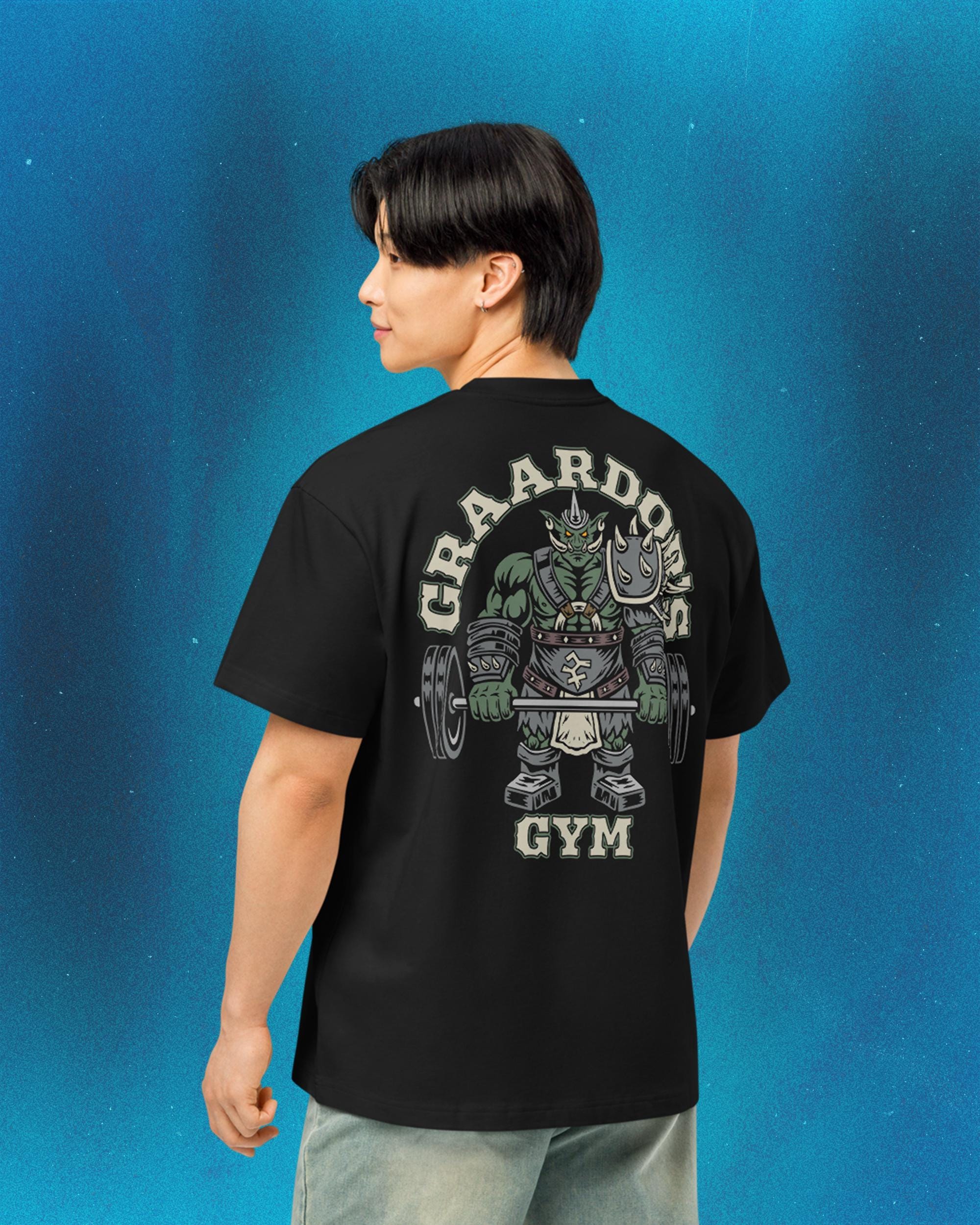 OSRS Graardor Men's Box Tee | Runescape Oversized T-shirt | Gaming