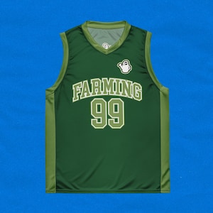 Camisa de Basquete OSRS 99 Farming | Camisa Reciclada de RuneScape