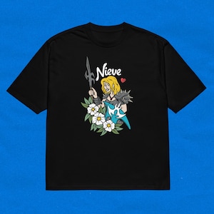 OSRS Nieve Color Oversized Heavyweight T-shirt | RuneScape T-Shirt | Gaming T-Shirt | Old School Runescape | Gift For Him