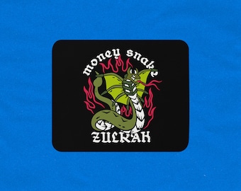 Podkładka pod mysz OSRS Zulrah | Podkładka pod mysz RuneScape | Podkładka pod mysz OSRS | Podkładka pod mysz gamingową | Prezent dla niego | Prezent dla niej