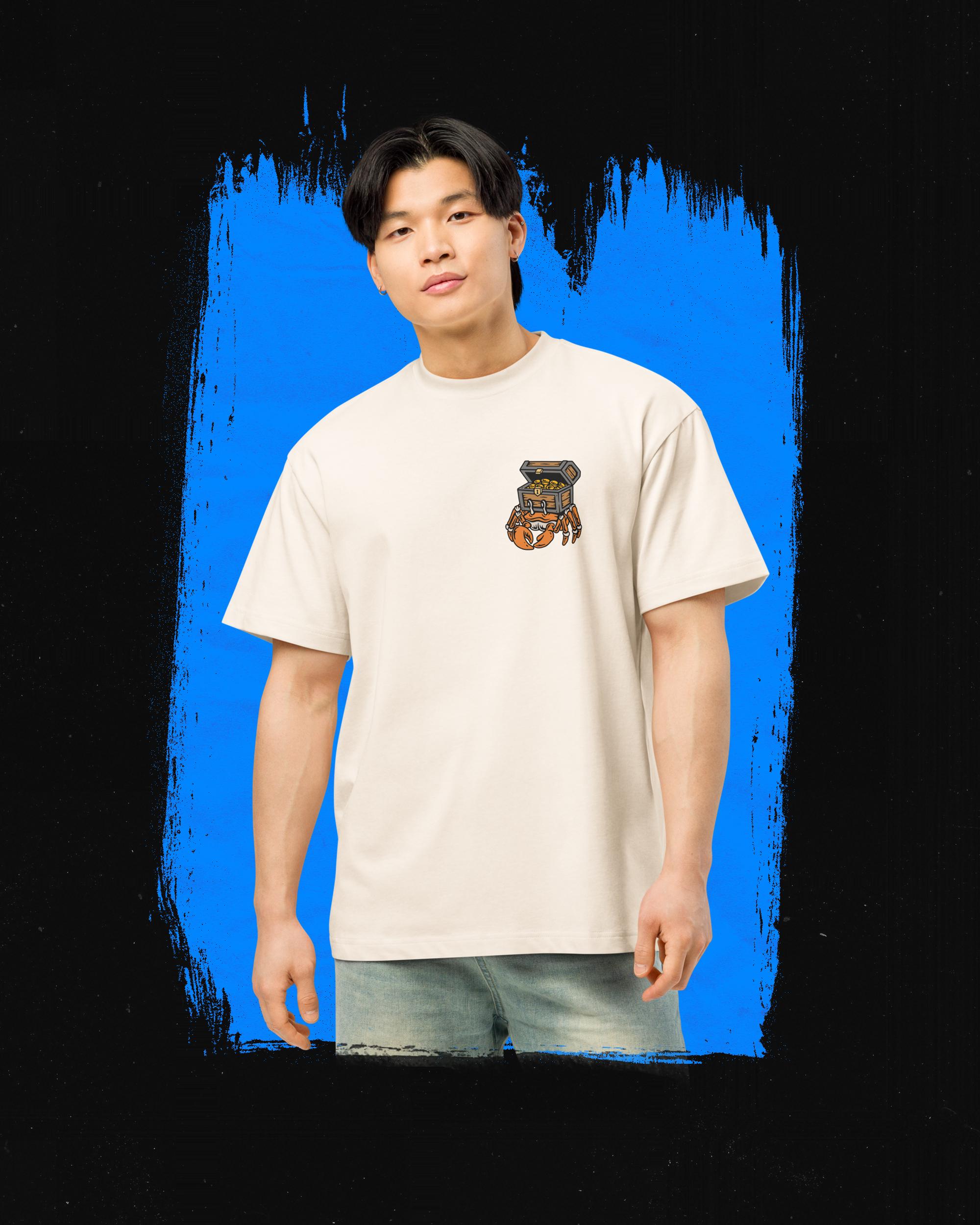 OSRS Bank Crab Men's Box Tee | Runescape Oversized T-shirt