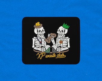 Podkładka pod mysz OSRS XP Waste Club | Podkładka na biurko RuneScape | Podkładka pod mysz OSRS | Old School RuneScape | Prezent dla niego | Prezent dla niej