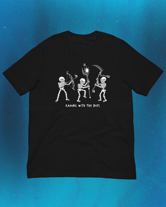 OSRS Skeleton Raid T-shirt | Old School Runescape Gaming Tee - Etsy