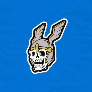 OSRS Neitiznot Skull | RuneScape Sticker | OSRS Sticker | Gaming Sticker | RS Laptop Sticker